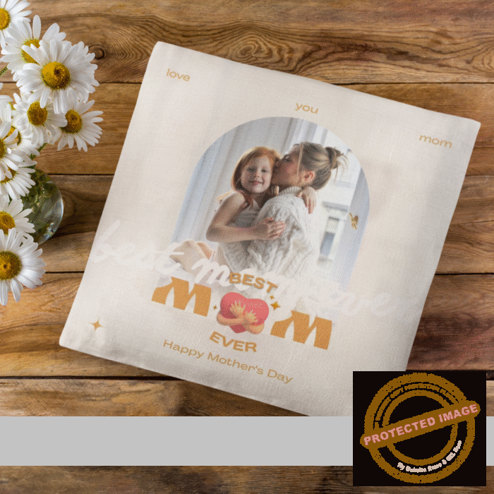 Personalized Gorgeous Mother's Day Photo Cushions
