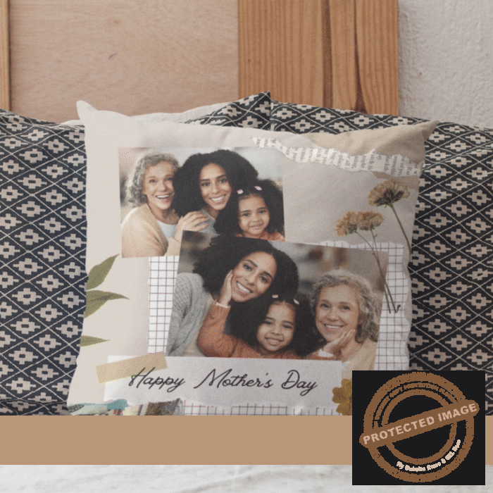 Personalized Alluring Mother's Day Photo Cushions