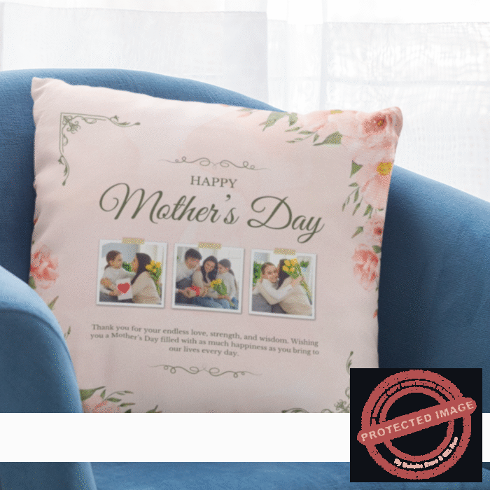 Personalized  Splendid Mother's Day Photo Cushions