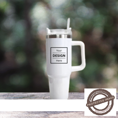 Personalized Photo Print Big Travel Mug 30 oz