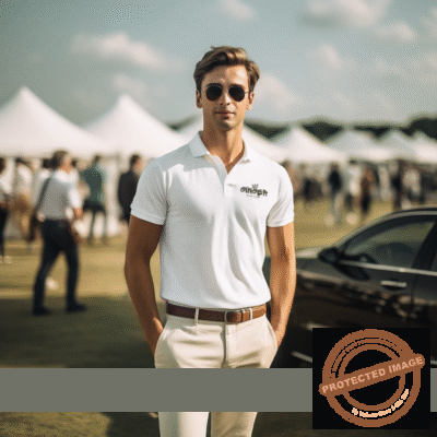 Customized Print 160 GSM White Collar Half Sleeve Men's T-Shirt