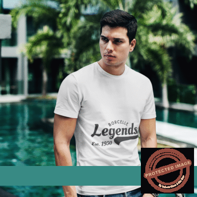Customized Print 160 GSM White Round Neck Half Sleeve Men's T-Shirt