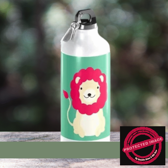 Personalized Photo Printed Sipper Water Bottle – White - 750ML