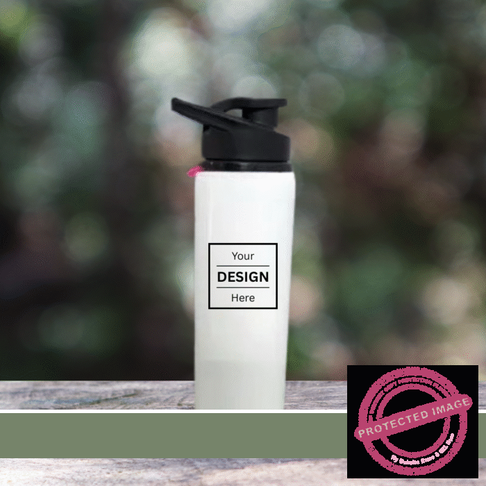 Personalized Photo Print Gym With Handle Sipper Bottle
