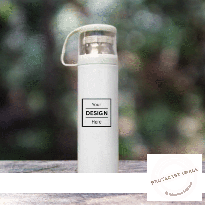 PERSONALIZED PHOTO PRINT BOTTLE WITH CUP 500ML