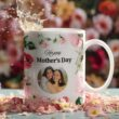 Personalized Flowery Mother's Day Mug