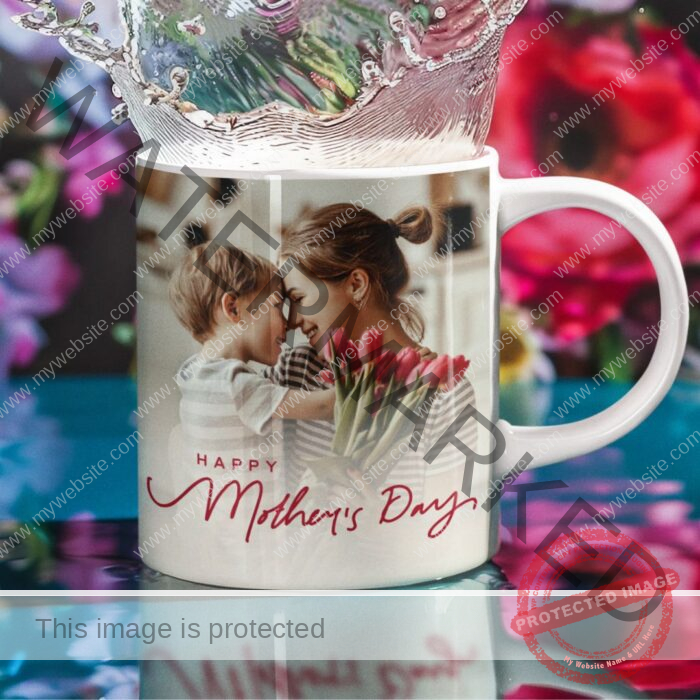 Personalized Full Photo Mother's Day Mug