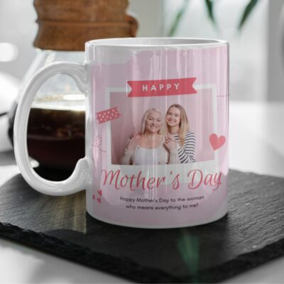 Personalized Awesome Photo Mother's Day Mug