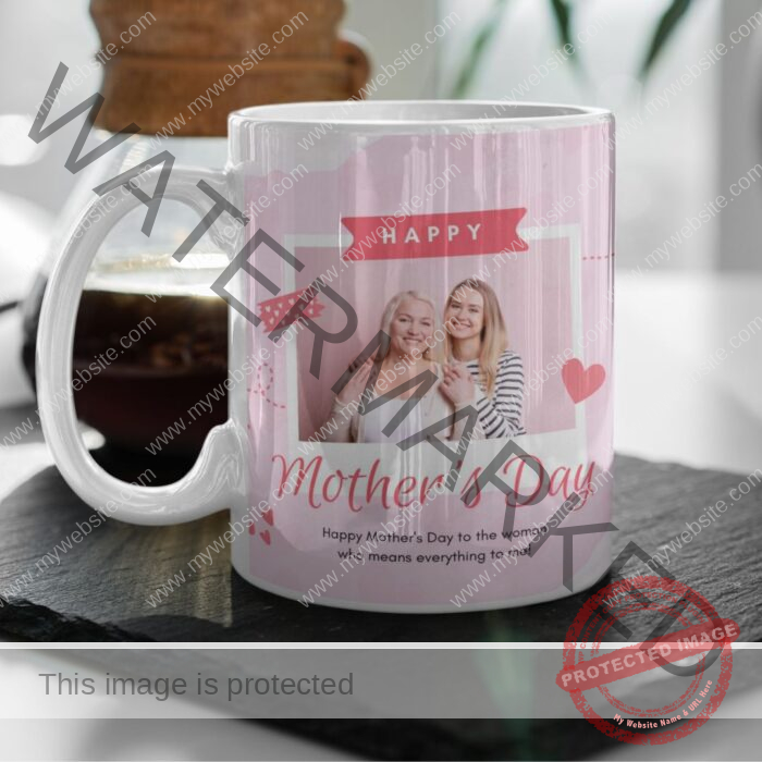 Personalized Awesome Photo Mother's Day Mug