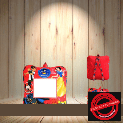 Personalized Photo Print Super Soft Kids bags 14"X14" 305