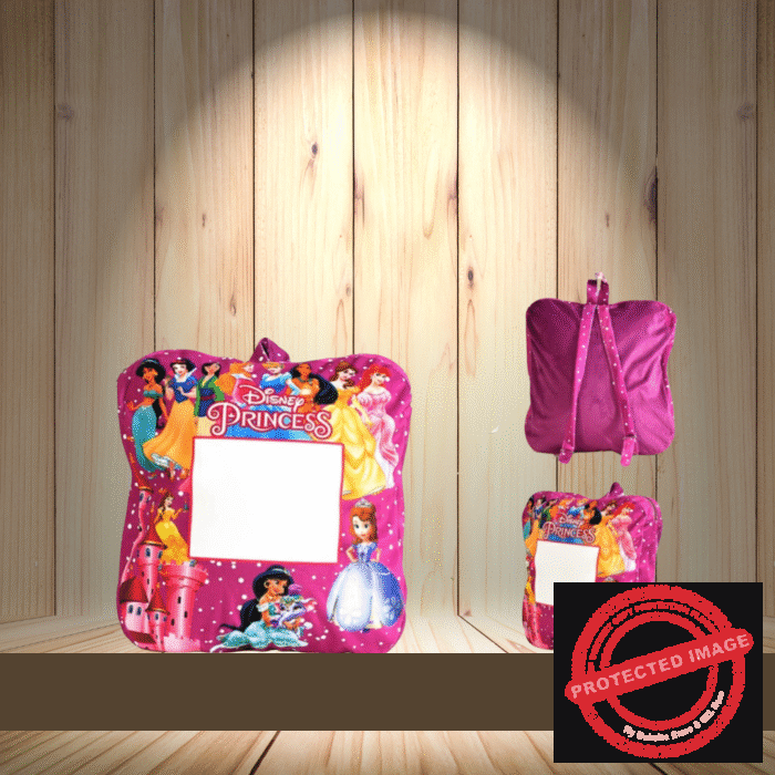 Personalized Photo Print Super Soft Kids bags 14"X14" 302